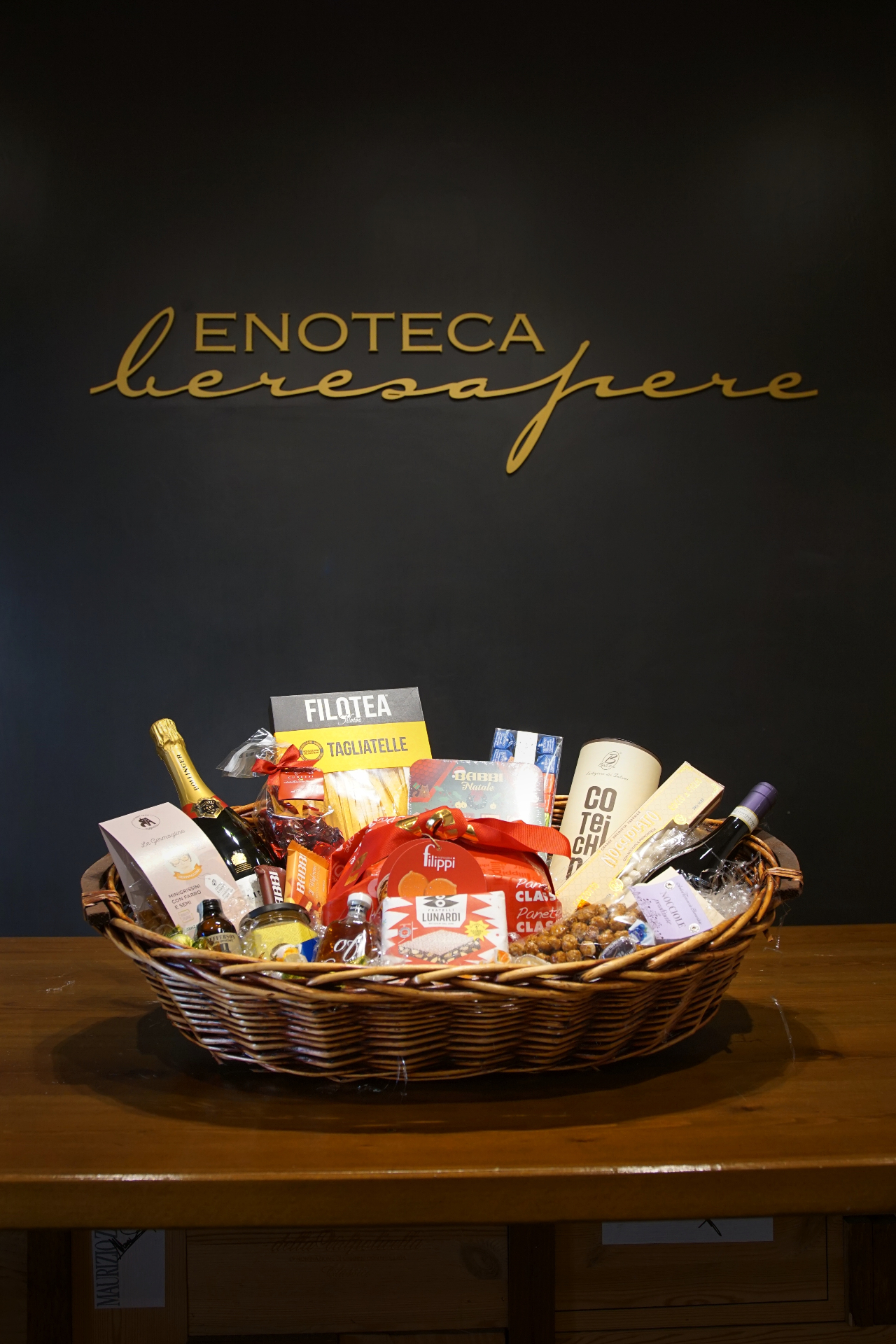 Confezione regalo natalizia